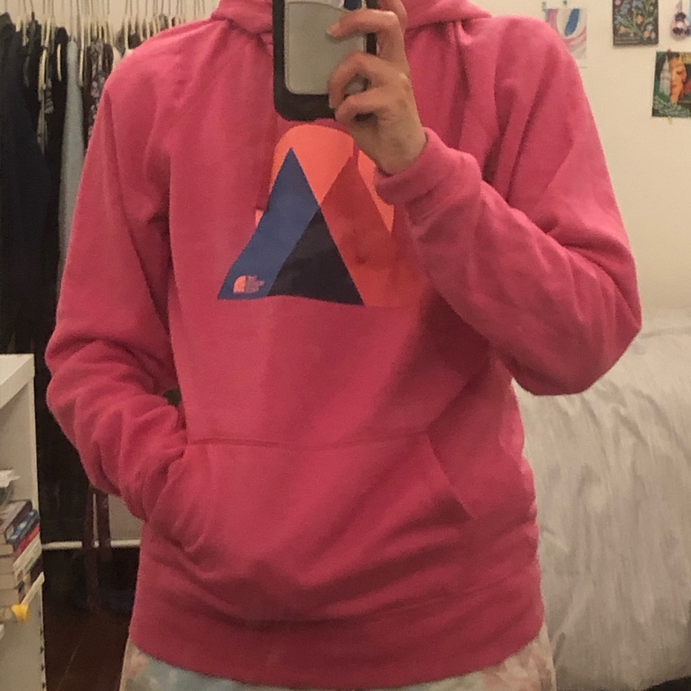 The North Face Pullover Hoodie with unique print